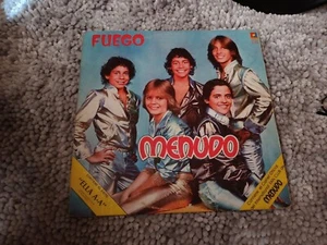 MENUDO RARE ( FUEGO ) 80'S VINYL LP MADE AT MEXICO  - Picture 1 of 9