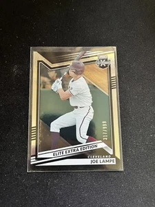 2022 Panini Elite Extra Edition Joe Lampe #371/999 Cleveland Guardians Card - Picture 1 of 2