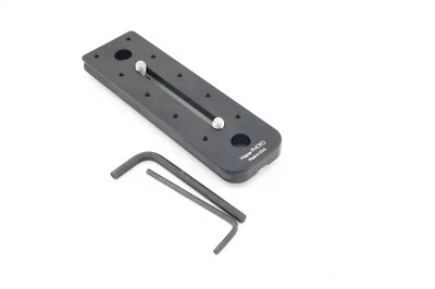 5 inch Universal Rail with 2 QD socket. Arca Swiss type 4 RRS Kirk Wimberley - Image 1 of 4