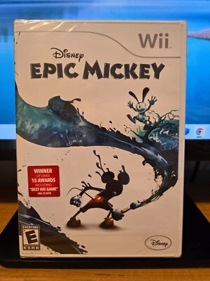 Disney Epic Mickey (Nintendo Wii, 2006) NEW, Sealed - Image 1 of 3