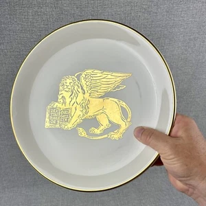 Lion Of St. Mark Syracuse China 10 1/2"  Decorative Plate Platter Charger - Picture 1 of 8