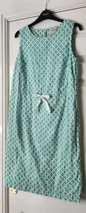 People Tree Craft 100% Cotton Patterned Dress Size 10 36 Inch bust - Picture 1 of 10