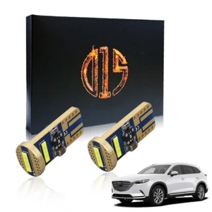 2 X White T10 168 194 W5W LED License Plate Light Bulb for 2010-2019 Mazda CX-9 - Picture 1 of 4
