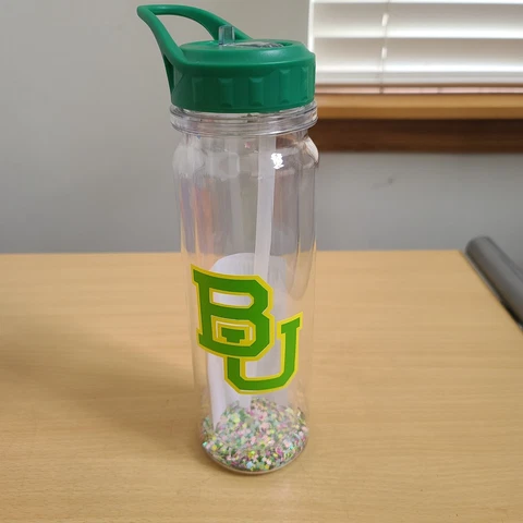 Baylor University Bears NCAA Ban.do Plastic Tumbler Mug Cup Multi-Color - New! Cover