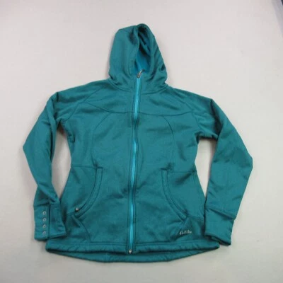 Cabelas Jacket Girls Medium Long Sleeve Pockets Lightweight Hooded Green - Image 1 of 4