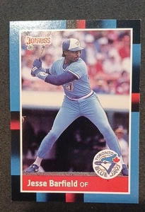 1988 Donruss - Jesse Barfield #442 L'ultima linea inizia con nel '85 - Foto 1 di 2