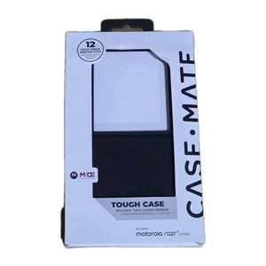 CaseMate Tough Case Series Motorola Razr+ 2024 Black 12 Foot Drop Protection - Picture 1 of 3