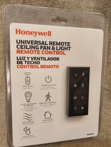 Honeywell 3-Speed Handheld Universal Ceiling Fan Remote with Receiver, 42136 - Picture 1 of 2