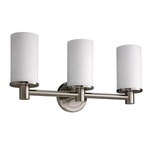 Gatco 1686 Latitude II 3 Light 20"W Bathroom Vanity Light - Nickel - Picture 1 of 4