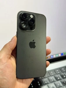 Apple iPhone 14 Pro desbloqueado de fábrica negro 128 GB (roto - identificación facial incorrecta) #22177 - Imagen 1 de 18