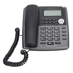 Telefon przewodowy z głośnikiem bardzo duży wyświetlacz uchylny telefon przewodowy do H FY - Zdjęcie 1 z 21