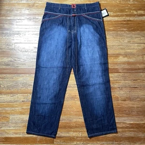 Vintage Marithe Francois Girbaud Jeans Brand X Size 40 Baggy Skate Hip Hop NOS - Picture 1 of 18