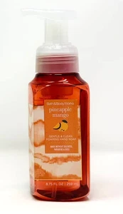 BATH & BODY WORKS PINEAPPLE MANGO GENTLE & CLEAN FOAMING HAND SOAP 259 mL NEW - Picture 1 of 2