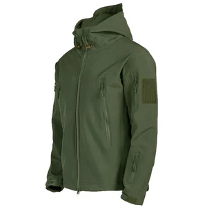 Chaqueta de moda de piel de tiburón con caparazón suave para hombre a prueba de viento impermeable chaqueta - Imagen 1 de 16