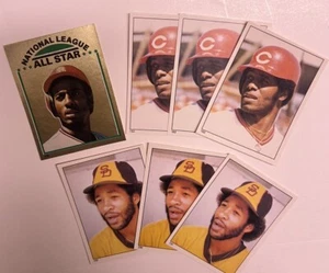 1981 Topps Baseball Card Sticker Cards Templeton Ozzie Griffey Mint New - Picture 1 of 2