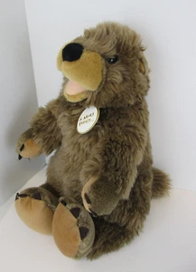 BAB Build A Bear Groundhog Day Brown Plush Limited Edition Punxsutawney Phil - Imagen 1 de 14