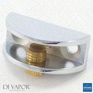 Di Vapor (R) Metall Regalwinkel Clip | Chrom Regalträger | verstellbar - Bild 1 von 8
