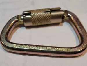 Yoke Carabiner N-252G blocco torsione 3600 libbre. Acciaio legato - Foto 1 di 2