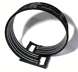 8pc Micro Scalextric 9v 1/64 HO Slot Car 360 LOOP 1/8 Transistion Track F 33005 - Picture 1 of 3
