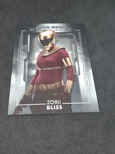Star Wars Topps Masterwork 2020 Base Card - Zorii Bliss - 29 - Picture 1 of 1