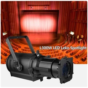 19 grados RGBW 4en1 300W LED Leko Luz Teatro Perfil Spot Light DMX - Imagen 1 de 5