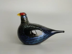 Oiva Toikka Auerhuhn Vogel Metso Design Glasvogel Iittala Finnland - Bild 1 von 8