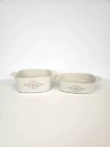 CorningWare Juego de 2 Cazuela/Plato para Hornear Desayuno Inglés A-1-B y A-1 1/2-B - Imagen 1 de 11