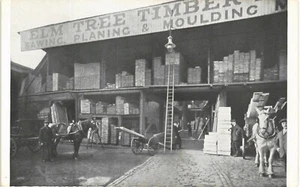 Kilburn. Allen & Ensor Elm Tree Timber Yard, High Road.  - Picture 1 of 2
