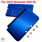 Blue Top & Bottom Housing Shell Cover Case Replacement For 2015 Nintendo 3Ds Xl