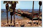 c1960 Pleasure Pier Avalon Pine Tree Santa Catalina California Vintage Postcard