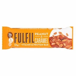 Fulfil Peanut & Caramel Vitamin & Protein Bar - 55g (0.12 lbs) - Picture 1 of 1