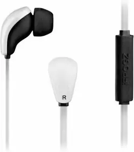 iFrogz Coda Series Earbud Headphones with Microphone, White/Black - Picture 1 of 3