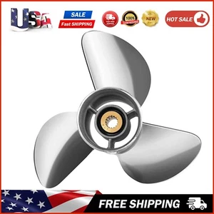 15" x 21" Stainless Steel Boat Propeller for Yamaha Outboard 150-300 HP 15 Tooth - Picture 1 of 5
