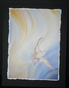 Water Color Print 'The Healer' by Carmel Walden #6/500 R-697 - Picture 1 of 5