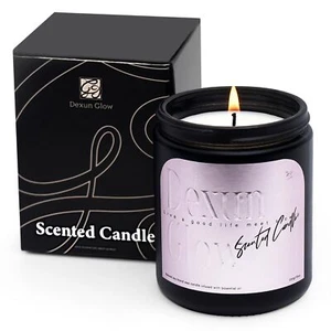 Aromatherapy Candle Handcrafted with Natural Soy Wax and Essential Oils for H... - Picture 1 of 6