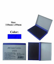5 x Faber Castell Stamp Pad Violet Ink Wood Paper Color Finger Print Wholesale