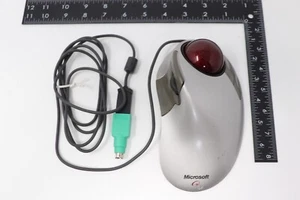 Microsoft Trackball Explorer 1.0 Mouse PS2/USB Compatible X05-87473 Tested Works - Picture 1 of 9