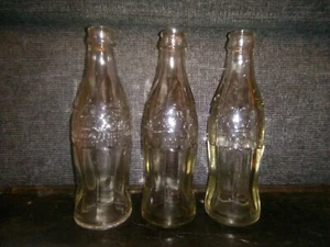 sehr alte Coca Cola Flaschen von 1944, 1945 und 1946, WW2, Konvolut - Bild 1 von 8