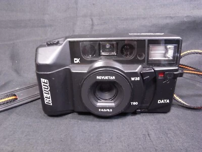 CÁMARA FOTOGRÁFICA REVUE AF 500 TELE CUARZO FECHA APUNTAR Y DISPARAR 35mm PROBADA FUNCIONANDO Foto 1 de 4