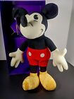 Vintage Disney Store Mickey Mouse 14" Plush Doll Walt Disney  75Th Anniversary!