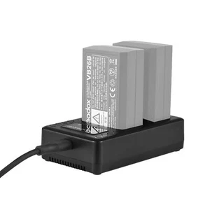 Portable 2-slot for Godox V1/ V860III Series Flash I9V4 - Picture 1 of 6