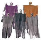 Scary Halloween Skeleton with Flowing Robe Oranment for Spooky Decor