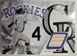 2002 Fleer Hot Prospects MLB Hot Materials Juan Uribe Bat - Picture 1 of 2