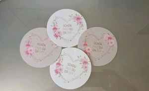 30 Glasuntersetzter Bierdeckel, vintage, Party, Hochzeit,  *neu* Basteln - Bild 1 von 4
