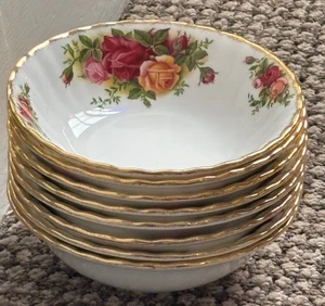 Royal Albert Old Country Roses 8er Set Beeren- oder Eisbecher - Bild 1 von 4