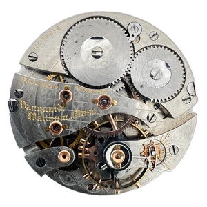 Antico orologio da tasca meccanico 16s 1901 Waltham 23j movimento avanguardia USA - Foto 1 di 2