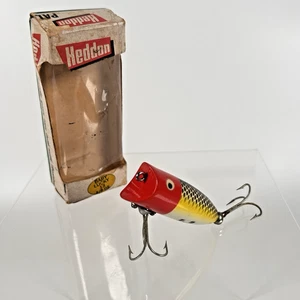Vintage Heddon Baby Lucky 13 Topwater Köder 2400 JRH 3/8 oz Klasse Neu aus altem Lagerbestand im Karton - Bild 1 von 13