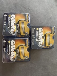 New Sealed Gillette Fusion 5 Proshield Fits All Power(3) 4 Pack Cartridges - Picture 1 of 2