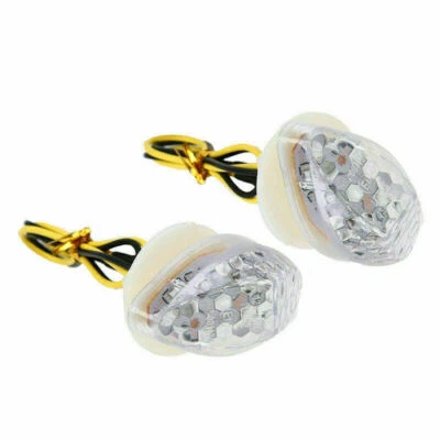 LED Flush Mount Front Turn Signals Light For Honda CBR 600RR 1000RR 2004-2007 - Image 1 of 4