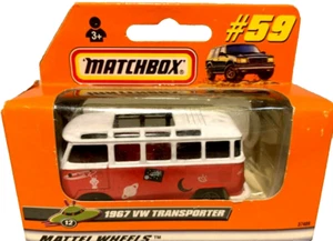 1998 Matchbox - Matte - Wheels No. 59 '1967 VW Transporter' NIB - Picture 1 of 5